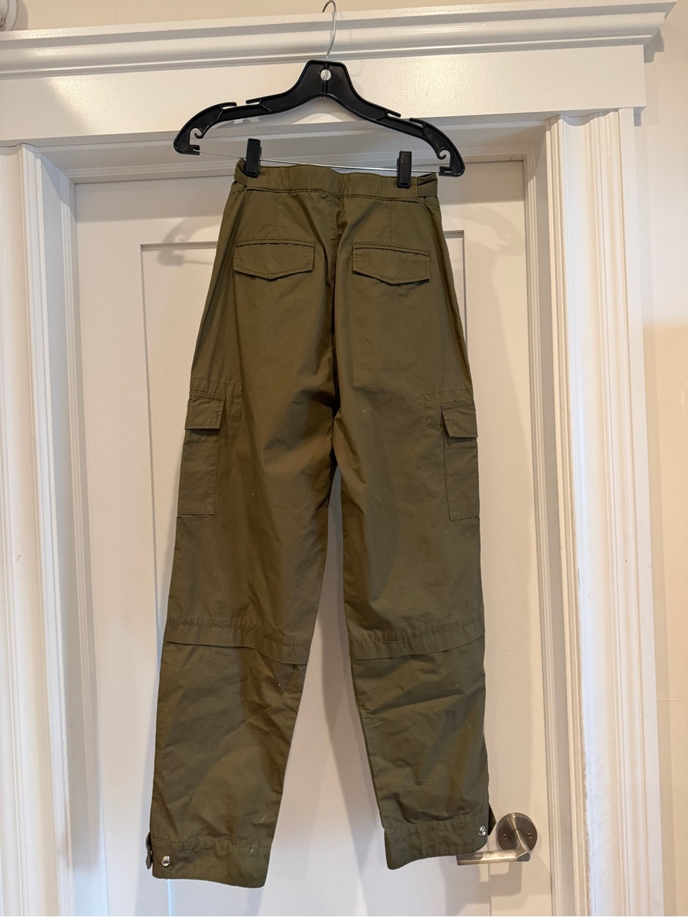 Kooples Jeans Olive High-Waist Cargo Pants - Women's - Picture 9 of 9